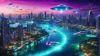 🌌 24/7 Deep Space Ambient: Immersive AI Alien Landscapes for Sleep and Study