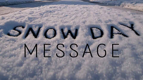 GraceSTL Snow-day Message | Jan 25.26