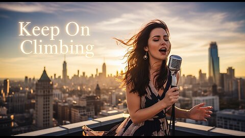 Keep On Climbing 🎷 | Uplifting Swing Jazz Song (Female Vocals)