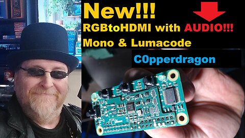 The NEW RGB to HDMI with AUDIO Board is here!!!
