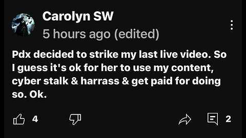 CAROLYN SW: 3/27/25 THE TRUTH COMES OUT