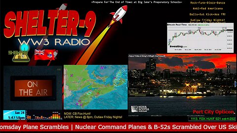 LIVE 24/7 Music/Wx/Prepping WW3-FM