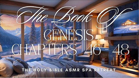 The Book of Genesis - Chapters 46 - 48 - The Holy Bible ASMR Spa Retreat