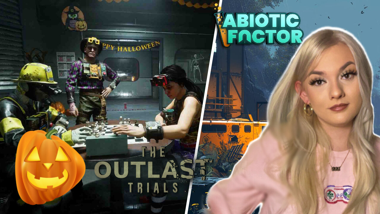 SPOOKTOBER :: Outlast n' Abiotic Factor Ft. ZWOGs and SVgaming 💚✨