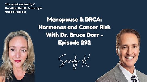 Menopause & BRCA: Hormones and Cancer Risk With Dr. Bruce Dorr - Episode 292