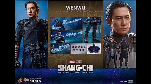 Marvel's Shang-Chi and the Legend of the Ten Rings (Wenwu Collectible Statue 28 cm) [Hot Toys]