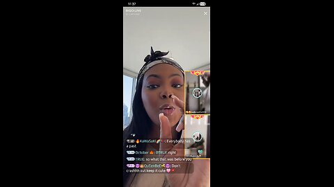 PND TELLS THE LIVE SHE FOUND A WOMAN'S EYELASHES IN FLOCKO PLACE👀