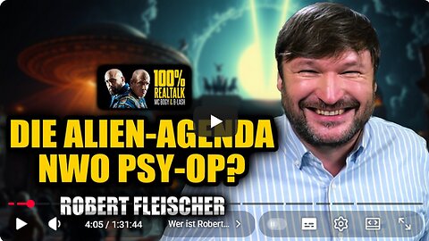 ROBERT FLEISCHER über UFOs, Project Blue-Beam, Mondlandung, Nazis & Rosswell 19.10.2025