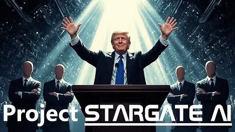 Stargate AI project featuring President Donald Trump