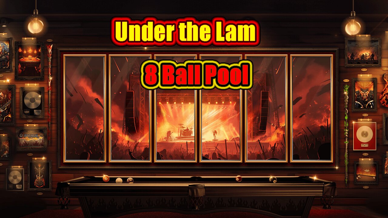 🎱 Under the Lamp Cue Whispers - 8 Ball Pool