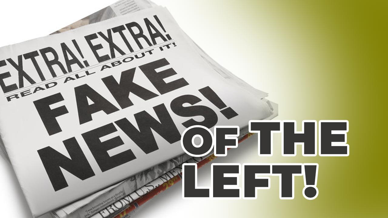 Fake News of the Leftist! - The Talkin Live Show with Lamar Bearden