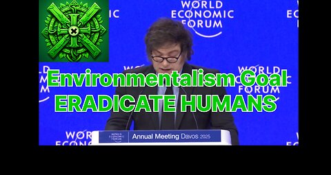 Environmentalism Goal = ERADICATE HUMANS