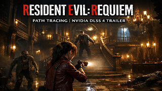 Resident Evil Requiem Path Tracing NVIDIA DLSS 4 Trailer
