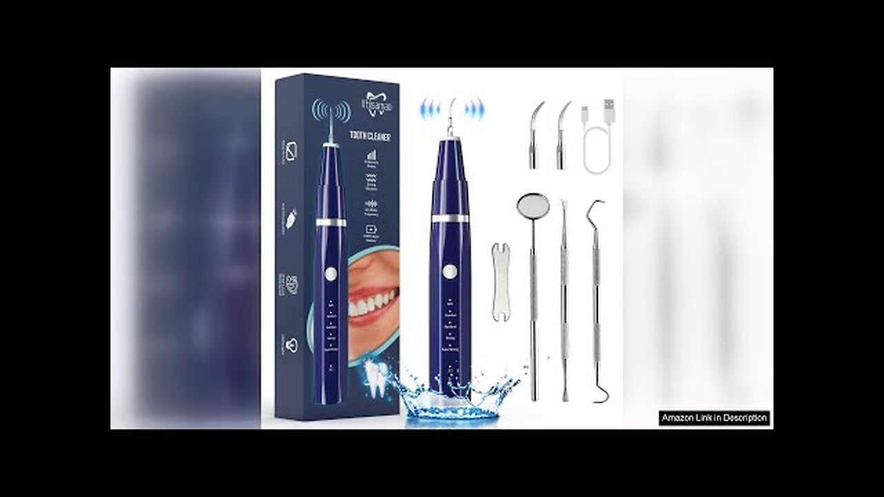 Plaque/Tartar Remover for Teeth, Dental Calculus Remover Teeth Cleaning Kit with LED Review