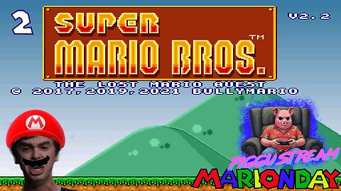 SMB: The Lost Mario Quest (PART 2) | Piggu Streams