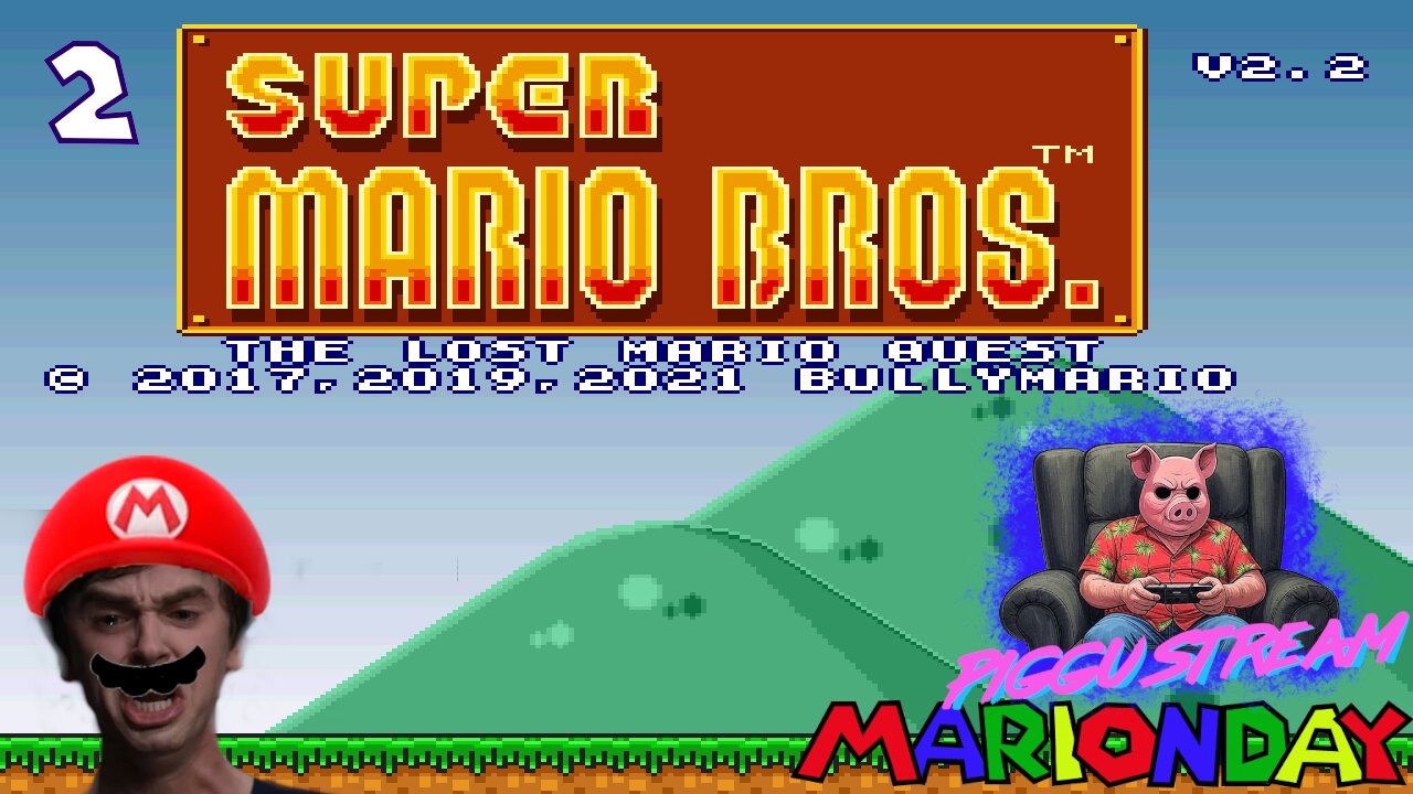 SMB: The Lost Mario Quest (PART 2) | Piggu Streams