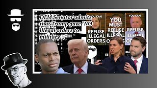 SENATOR ADMITS LIES THAT NO "ILLEGAL ORDERS" WERE GIVEN BY TRUMP TO MILITARY...