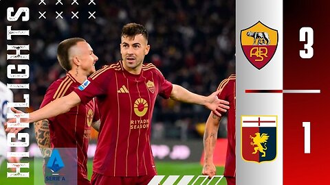 AS Roma 3-1 Genoa | Highlights | Serie A 2024/2025