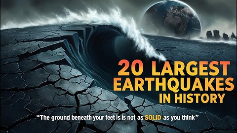 The 20 Largest Recorded Earthquakes in History | Earth’s Most Powerful Quakes