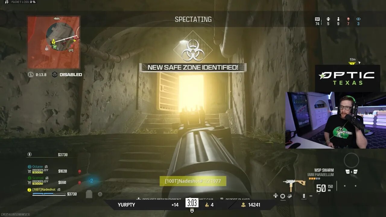 Nadeshot Chokes Game After -1000IQ Play in Final Circle