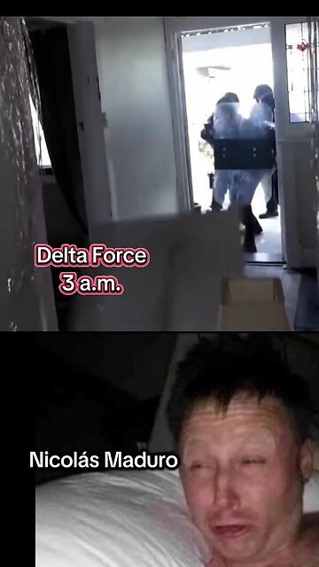 Nicolas Maduro was captured while everyone was sleeping. #Venezuela #deltaforce #trump