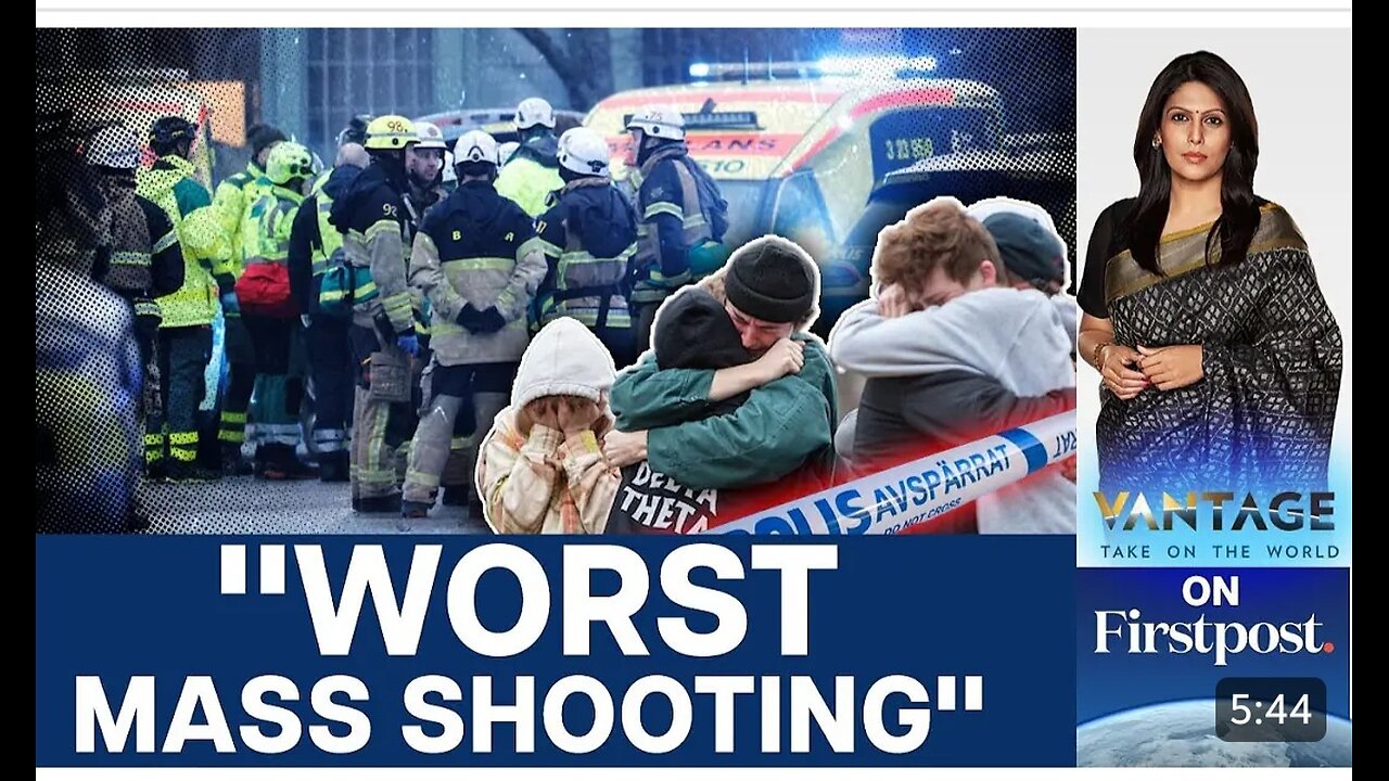 Worst Mass Shooting in Its History Rattles Sweden | Vantage with Palki Sharma | N18G