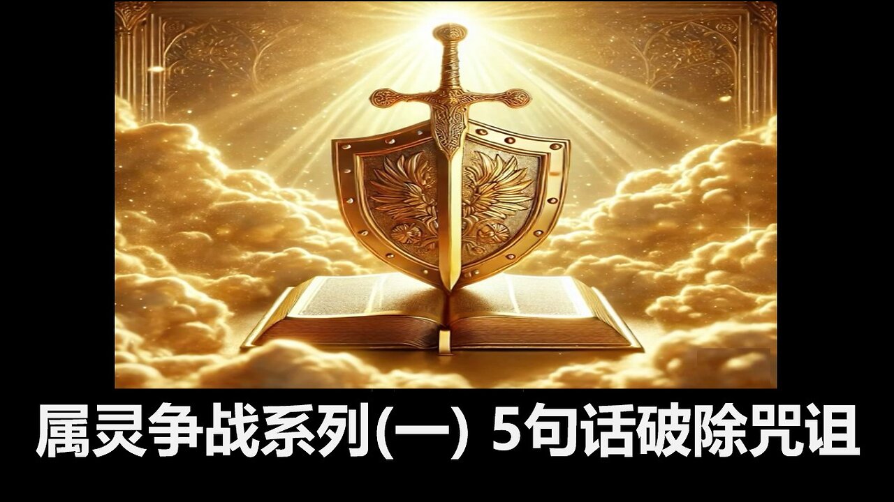 属灵争战系列（一): 5句话破除咒诅