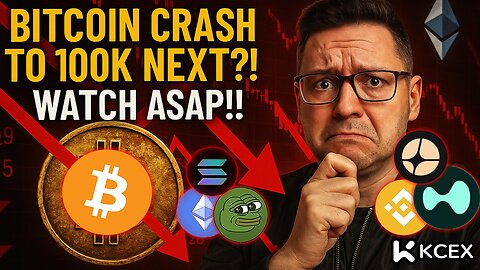 Bitcoin Price Looking Bearish!! BTC Crash To 100K Next??!!