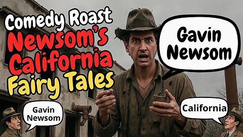Comedy Roast Newsom's California Fairytales