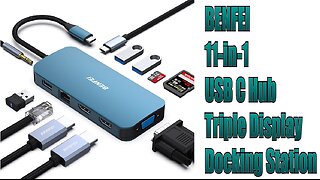 BENFEI USB-C 11-in-1 Docking Station