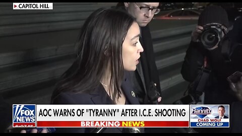 AOC Calls ICE Agent Defending Himself A Criminal