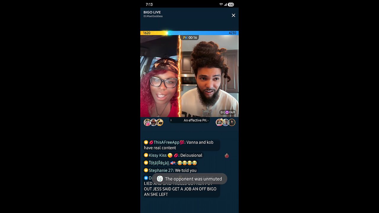 Moet said she thought her and papi was going to be alone when she went to Cali😆barbie gagged her
