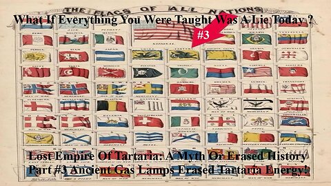 Lost Empire Of Tartaria: A Myth Or Erased History Part #3 Ancient Gas Lamps Erased Tartaria Energy