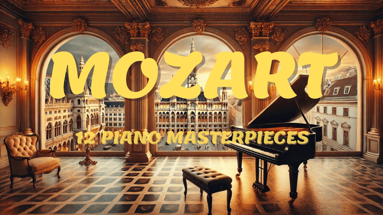 Mozart Piano Masterpieces | Relaxing Study Music 2025