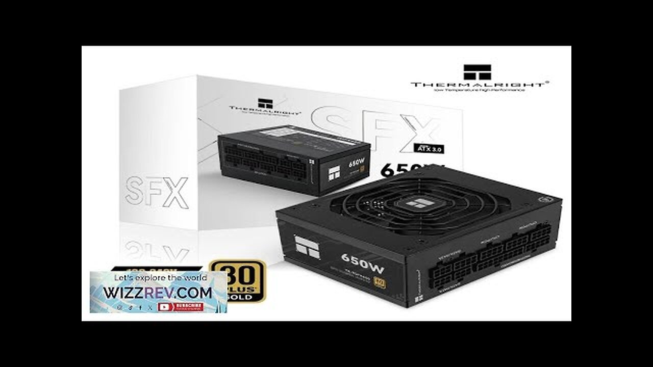 Thermalright TGFX650W Gold 750W Full Module 850W Desktop 550W Small SFX Computer Review