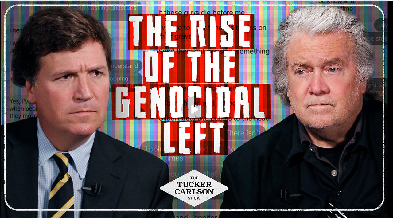 Tucker & Steve Bannon on Jay Jones’ Desire to Genocide Republican Kids and the Future of the Right