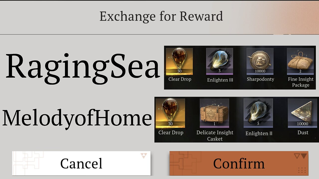 March 28, 2025 Clear Drop Codes (Reverse 1999)