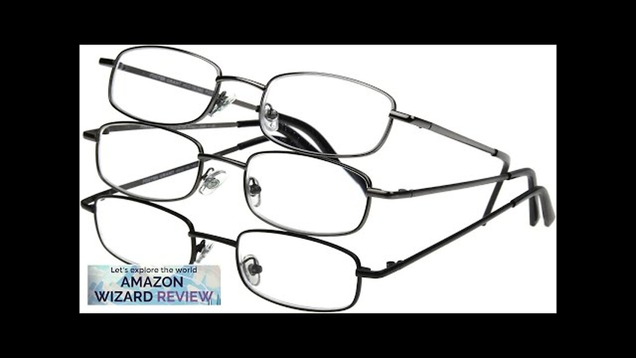 Foster Grant Men's Council Rectangular Reading Glasses Review