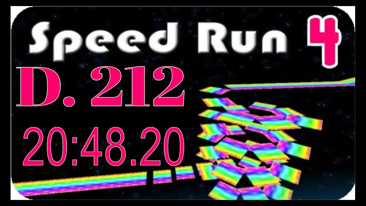 Roblox Speed Run 4: 45 Classic Levels No Major Skips in 20:48.20