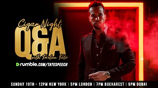 CIGAR NIGHT Q&A WITH TRISTAN TATE | EP.16