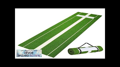 VEVOR Softball Pitching Mat 10' x 3' Softball Pitching Mound Antislip Antifade Review