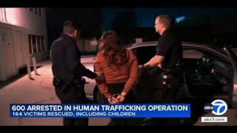 California Human Trafficking Sting Nets 600 Arrests, Rescues 170 Victims Including Children