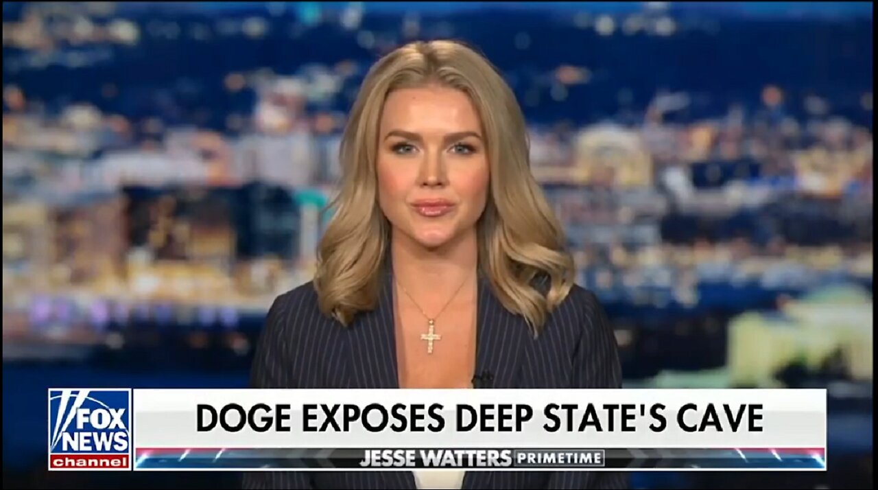 LEAVITT: DOGE EXPOSES DEEP STATE'S CAVE