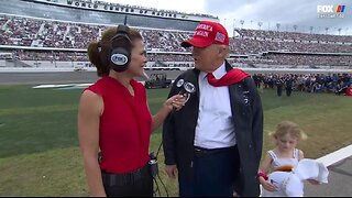 Trump At Daytona 500: Spirit Is Back All Over The World Again