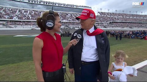 Trump At Daytona 500: Spirit Is Back All Over The World Again