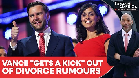 JD Vance Says Marriage with Usha Remains "Strong" Amid Divorce Speculations | Firstpost America