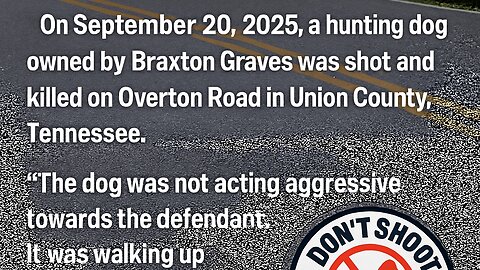 Braxton Graves Statement