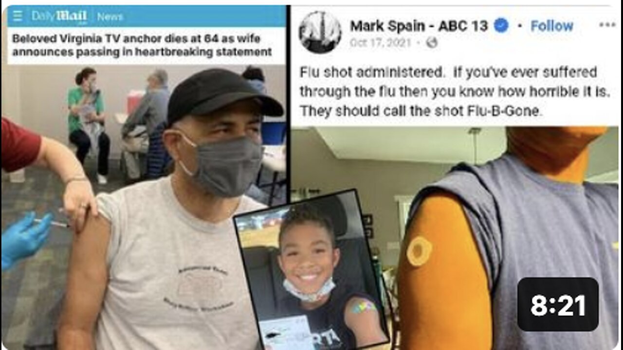 Vaccine SHILL Mark Spain Just Screwed Up!