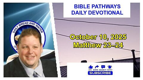 Bible Pathways Daily Devotional Oct 10, 2025