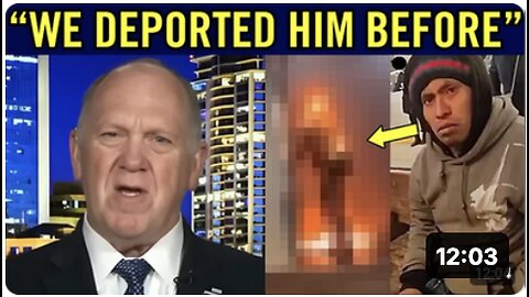 Tom Homan INFURIATED After Illegal BURNS ALIVE NYC Woman on Subway.